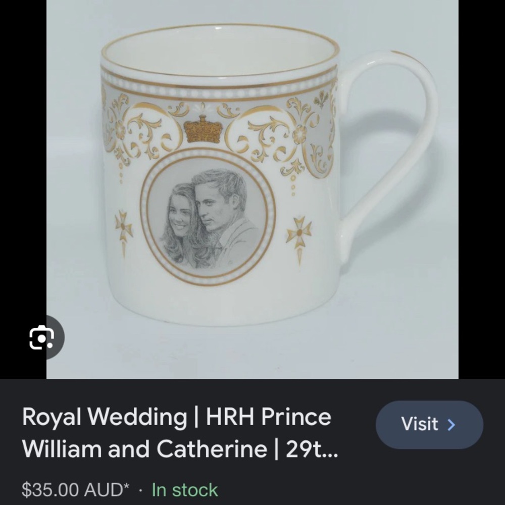 2011 Royal Wedding Mug Royal Worcester - Picture 7 of 8